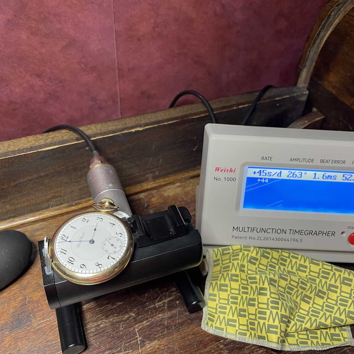 1906 South Bend Watch Grade 290 Timegrapher