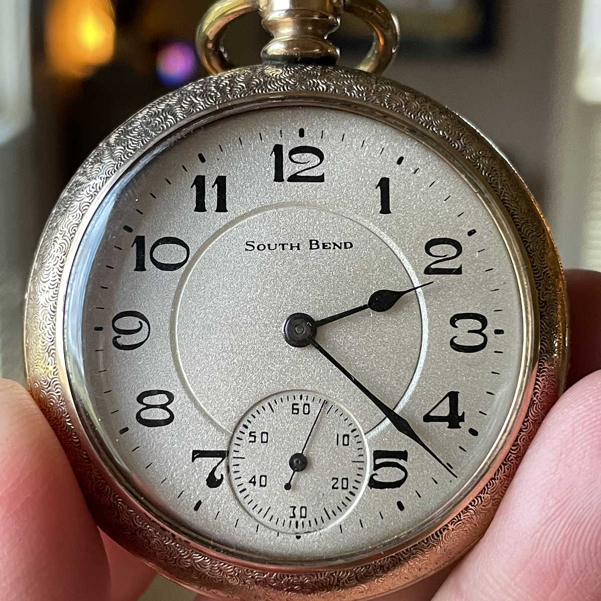 1921 South Bend Watch Grade 219 Dial