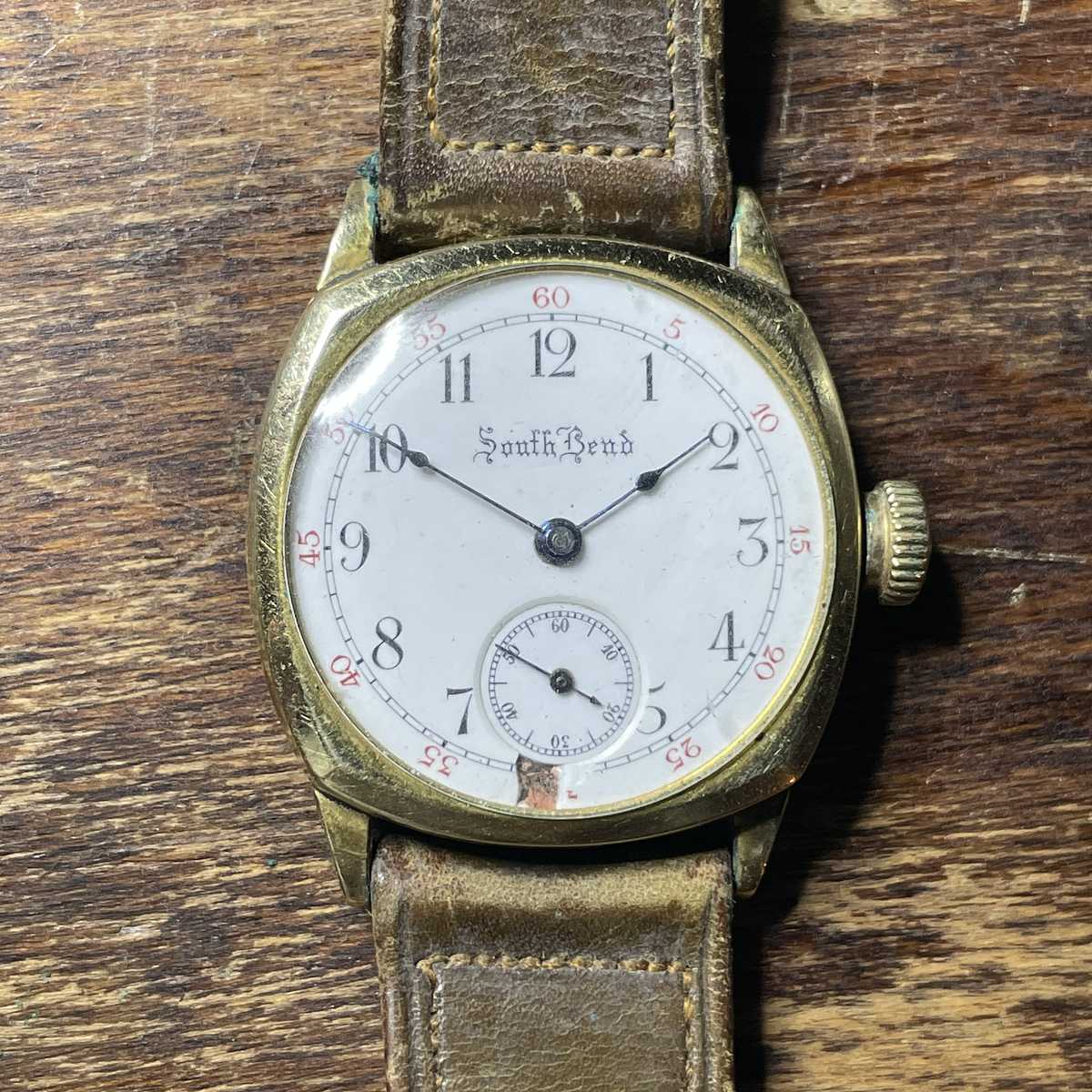 1911 South Bend Watch Grade 100 Front View