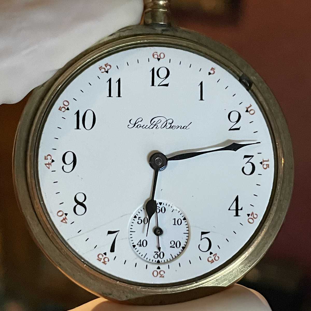 1924 South Bend Watch Grade 227 Dial